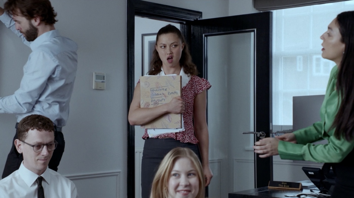 Still from Blackmail!